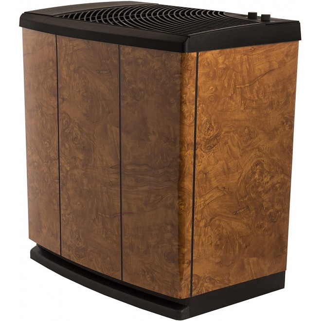 H12-400HB 4-Speed Whole-House Console-Style Evaporative Humidifier, Oak Burl