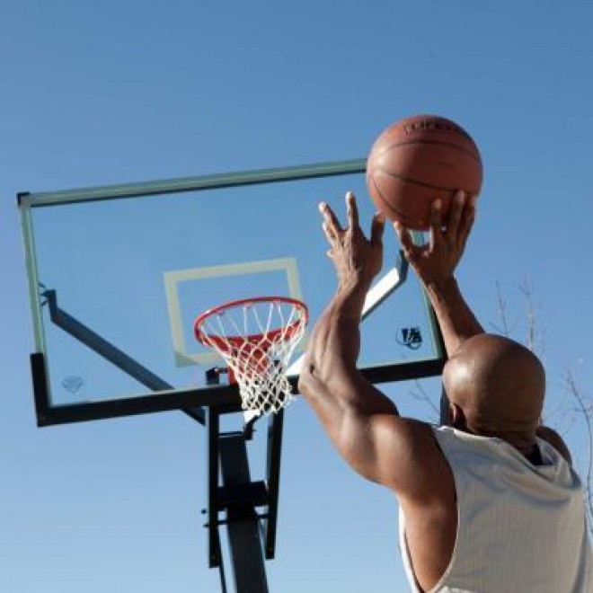 Mammoth In-Ground Basketball Hoop (72-Inch Tempered Glass) 365