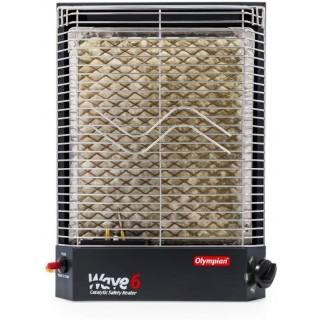 RV Wave-6 LP Gas Catalytic Safety Heater, Adjustable 3200 to 6000 BTU, Warms 230 Square Feet of Space, Portable and Wall Mountable
