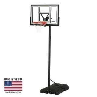Adjustable Portable Basketball Hoop (46-Inch Polycarbonate) 120