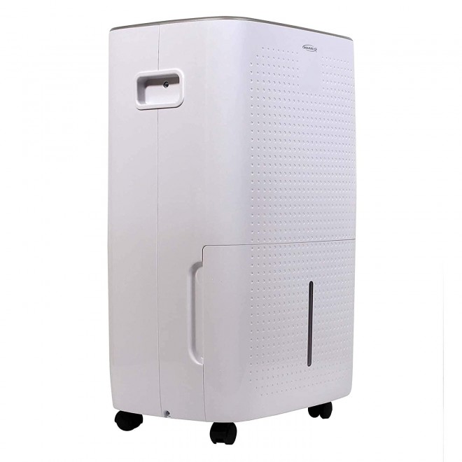 AC Air 50-Pint Energy Star Rated Dehumidifier with Mirage Display and Tri-Pat Safety Technology, DSJ-50EW-01, White