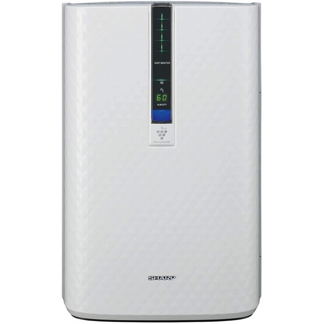 Triple Action Plasmacluster Air Purifier with Humidifying Function (254 sq. ft.), KC-850U , White