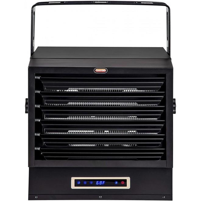 EG10000DH Dual Heat 10,000W Electric Garage Heater, Black