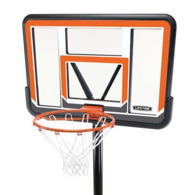 Adjustable Portable Basketball Hoop (44-Inch Polycarbonate) 99