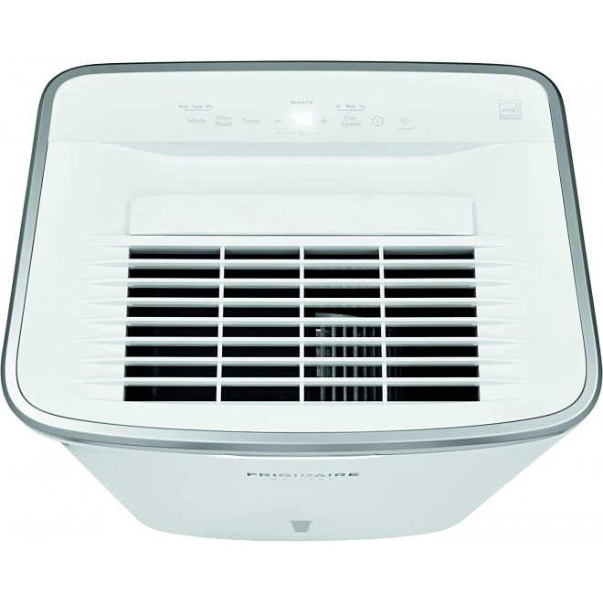 Energy Star 50 Pints-Per-Day Wi-Fi Controls, Large Dehumidifier for Home, Basement, and More, FGAC5044W1, White