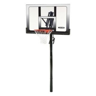 Adjustable In-Ground Basketball Hoop (52-Inch Polycarbonate) 210