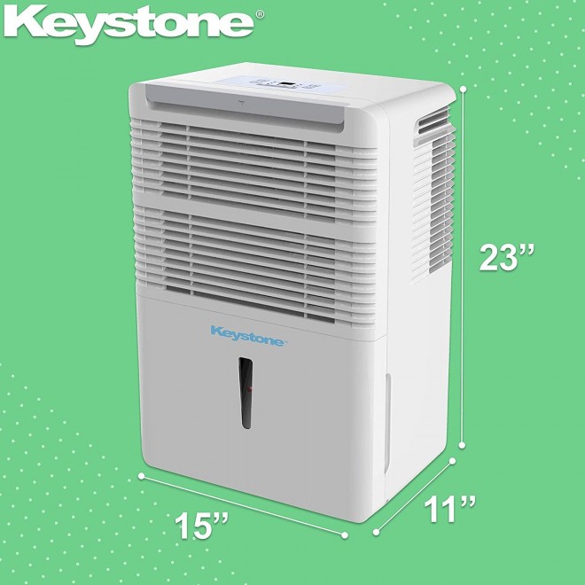 35 Pint Dehumidifier with Electronic Controls