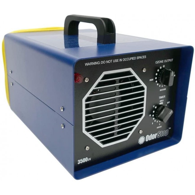 OS3500UV - Ozone Generator for Areas of 3500 Square Feet+, For Deodorizing and Sanitizing Medium to Large Spaces Such as Homes and Offices (3500 sq ft + UV)