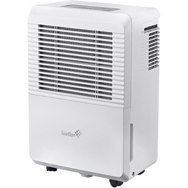 4,500 Sq Ft Energy Star Dehumidifier with Pump - Large Capacity Compressor for Spaces Up To 4,500 Sq Ft, Includes Programmable Humidity, Hose Connector, Auto Shutoff / Restart