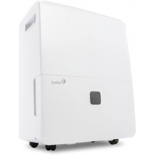 6,000 Sq Ft Energy Star Dehumidifier with Pump - Large Capacity Compressor for Spaces Up To 4,500 Sq Ft, Includes Programmable Humidity, Hose Connector, Auto Shutoff / Restart
