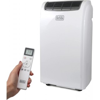 BPT06WTB Portable Air Conditioner with Remote Control, 6,000 BTU SACC/CEC (10,000 BTU ASHRAE), Cools Up to 250 Square Feet, White