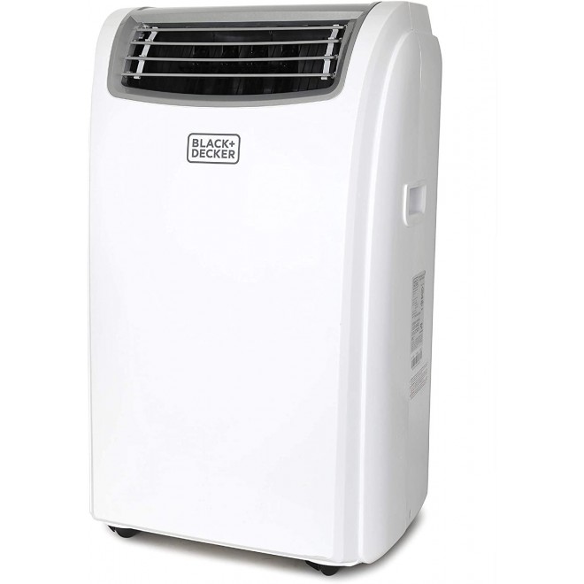 BPACT12HWT Portable Air Conditioner with Heat and Remote Control, 5,950 BTU DOE (12,000 BTU ASHRAE), Cools Up to 250 Square Feet, White