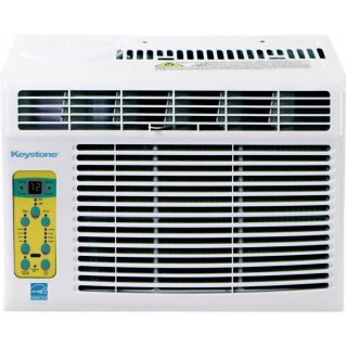 5,000 BTU Window Mounted Air Conditioner | Follow Me LCD Remote Control | Sleep Mode | 24H Timer | Auto-Restart | AC for Rooms up to 150 Sq. Ft | KSTAW05BE, 12.000, White