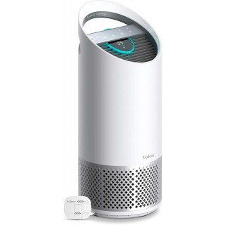 Air Purifier for Home | Filters Allergies, Pet Dander, Smoke, Odors, Germs, Bacteria, Dust, Mold, Pollen | HEPA Filter with UV-C Light Sanitizing Technology | Dual Airflow (Medium)