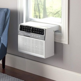 Air 8000 BTU Saddle Window Air Conditioner with Electronic Controls, 8,000, White