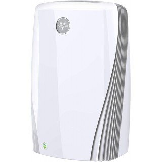 PCO575DC Air Purifier with True HEPA and Carbon Filtration to Capture Allergens, Smoke, Odors, and Patented Silverscreen Technology Attacks Viruses, Whole Room, White