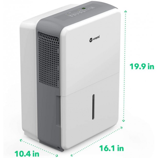 22 Pint 1,500 Sq. Ft. Dehumidifier Energy Star Rated for Medium Spaces and Basements
