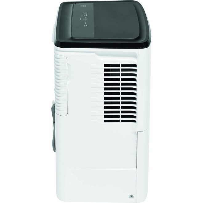 White 22-Pint Dehumidifier with Effortless Humidity Control