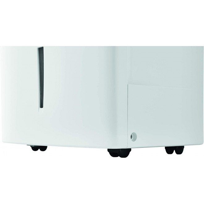 White 35-Pint Dehumidifier with Effortless Humidity Control