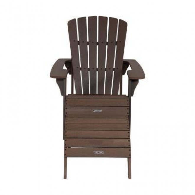 Adirondack Chair and Ottoman Set 166