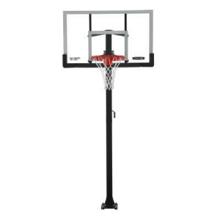 Crank Adjust Bolt Down Basketball Hoop (54-Inch Tempered Glass) 310