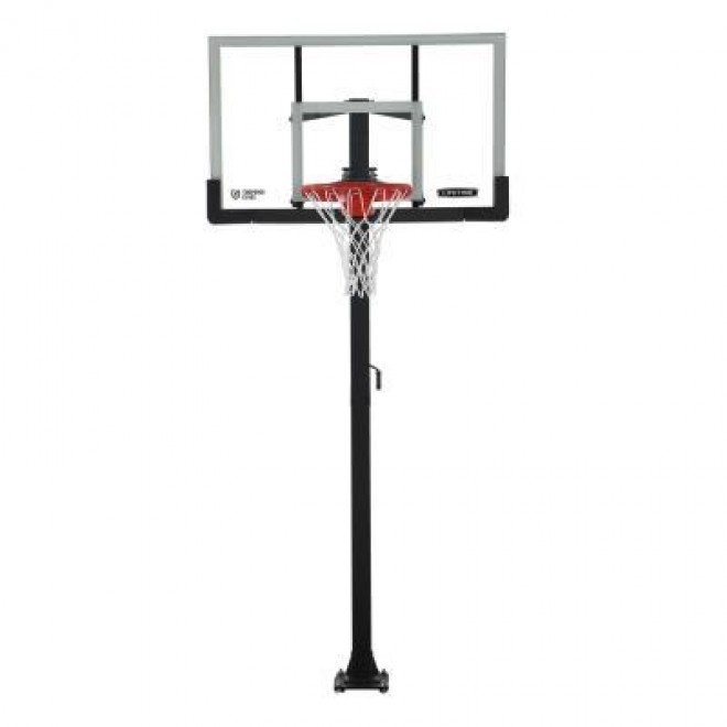 Crank Adjust Bolt Down Basketball Hoop (54-Inch Tempered Glass) 310