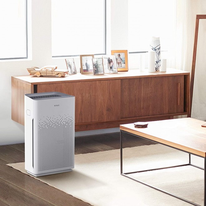 AM90 Wi-Fi Air Purifier, 360sq ft Room Capacity,  Alexa and Dash Replenishment Enabled