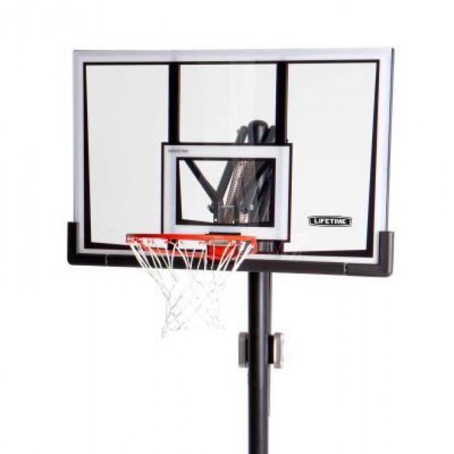Adjustable Portable Basketball Hoop (52-Inch Polycarbonate) 211