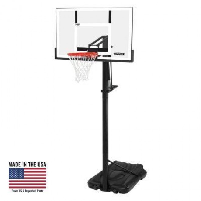 Adjustable Portable Basketball Hoop (54-Inch Polycarbonate) 277