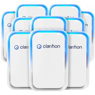 Negative Ion Generator with Highest Output (10 Pack) Filterless Mobile Ionizer & Travel Air Purifier, Plug in, Eliminates: Pollutants, Allergens, Germs, Smoke, Bacteria, Pet Dander & More