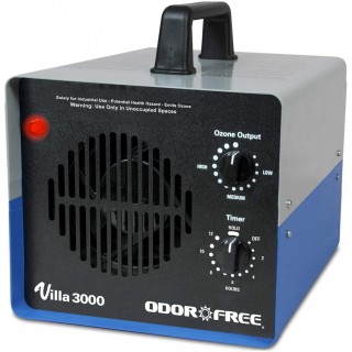 Villa 3000 Ozone Generator for Eliminating Odors, permanently removing Tobacco, Pet and Musty Odors at their Source - Easily Treats Up To 3000 Sq Ft