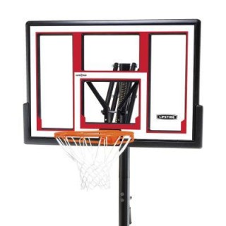 Adjustable Portable Basketball Hoop (48-Inch Polycarbonate) 126
