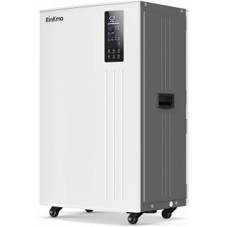 296 PPD Commercial Dehumidifier 37 Gallons Heavy Duty Industrial Water Damage Restoration Dehumidifier with 3.17 Gal. Large Capacity Water Reservoir & Garden Hose for Basements, Water Damage
