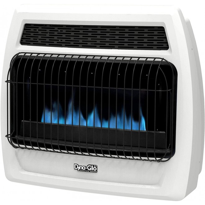 BFSS30NGT-4N 30,000 BTU Natural Gas Blue Flame Thermostatic Vent Free Wall Heater, White