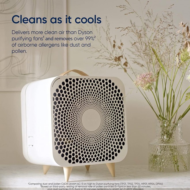Fan Auto, 3-Speed + Auto Mode, HEPASilent Purifying Room Fan, Cools + Cleans, Removes Allergens, Dust, Pollen & More, for Floor, Table, Desk & Bedroom