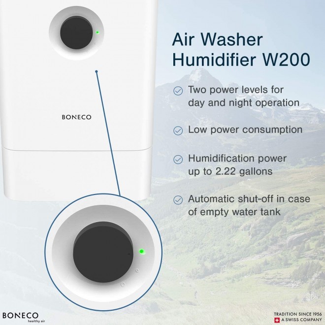 Air Washer W200 Humidifier & Purifier
