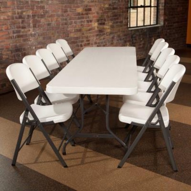 8-Foot Folding Table (Commercial) 122