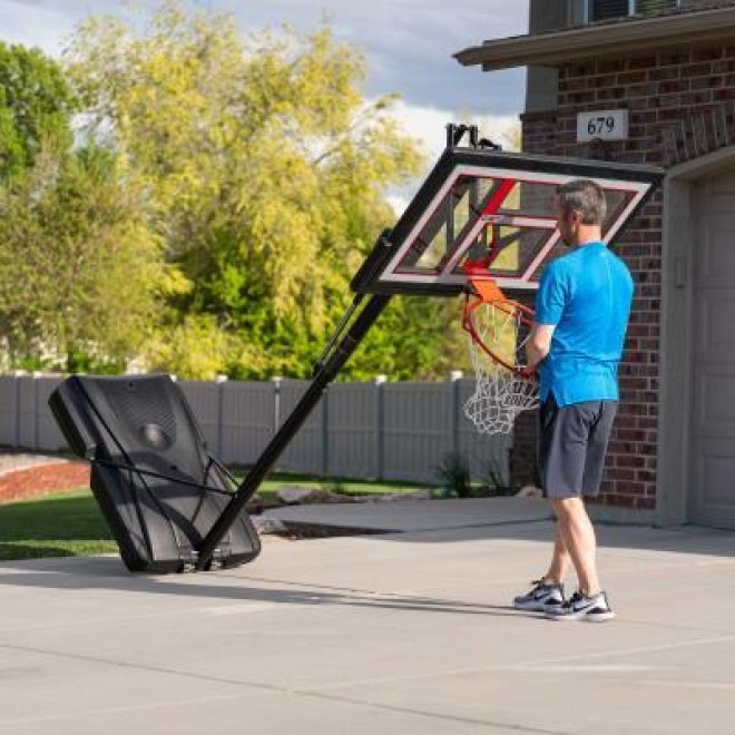 Adjustable Portable Basketball Hoop (50-Inch Polycarbonate) 172