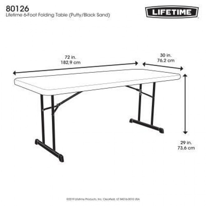 6-Foot Folding Table (Professional) 61