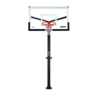 Mammoth Bolt Down Basketball Hoop (60-Inch Tempered Glass) 366