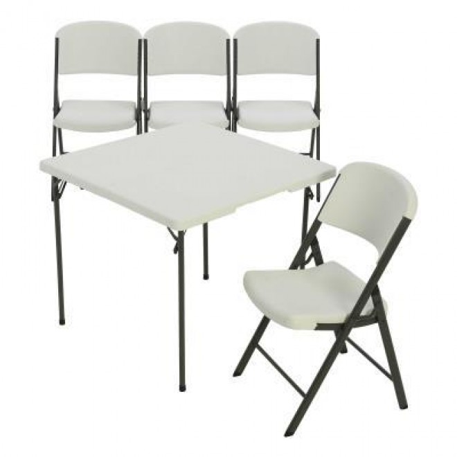 34-Inch Card Table and (4) Chairs Combo 133