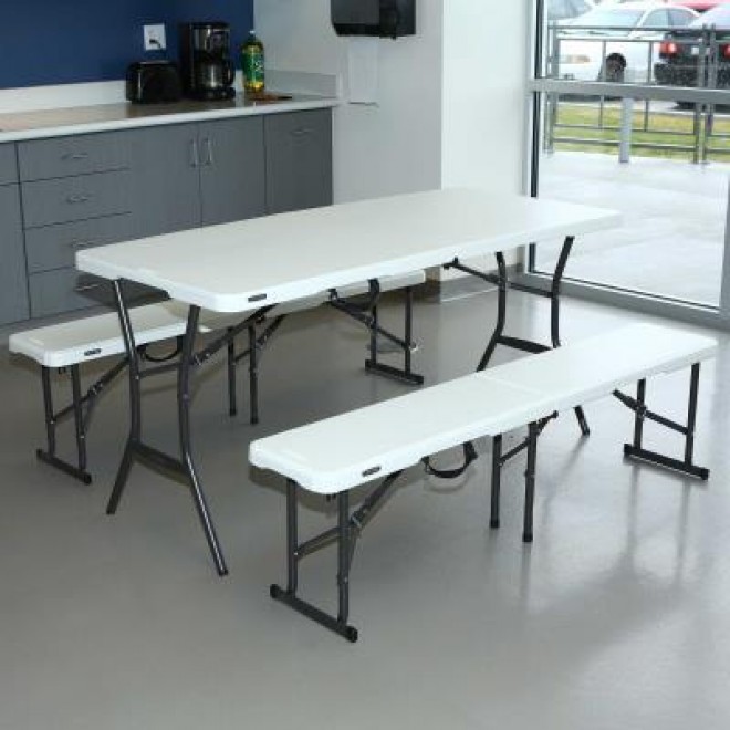 5-Foot Table and (2) Bench Combo (Light Commercial) 93