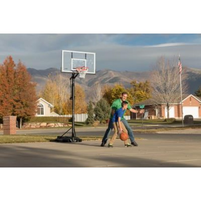 Adjustable Portable Basketball Hoop (54-Inch Polycarbonate) 254