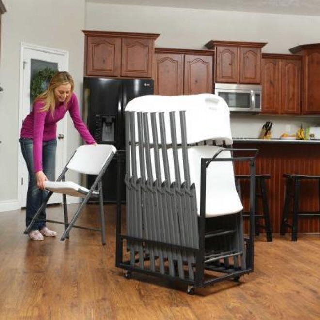 (8) Chairs and Cart Combo 207