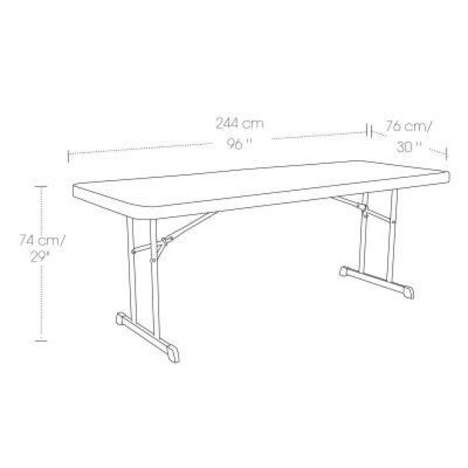 8-Foot Folding Table (Professional) 157