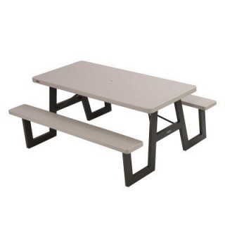 6-Foot W-Frame Folding Picnic Table 168