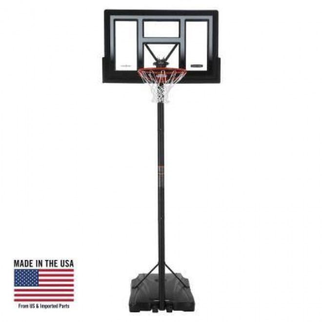 Adjustable Portable Basketball Hoop (50-Inch Polycarbonate) 152