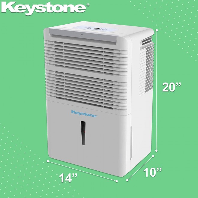 22-Pint Dehumidifier with Electronic Controls in White, 30