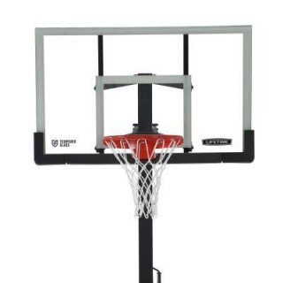 Adjustable Bolt Down Basketball Hoop (60-Inch Tempered Glass) 317