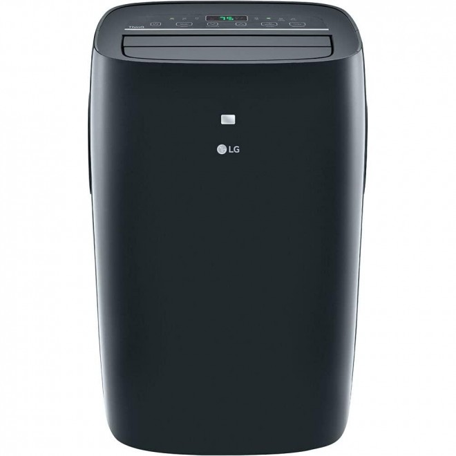 8,000 BTU (DOE) / 12,000 BTU (ASHRAE) Smart Portable Air Conditioner, Cools 350 Sq.Ft. (14' x 25' room size), Smartphone & Voice Control works with ThinQ,  Alexa and Hey Google, 115V